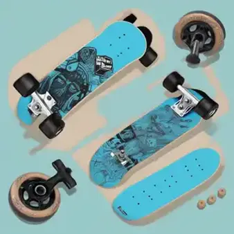 Essential Parts of a Good Skateboard for Beginners